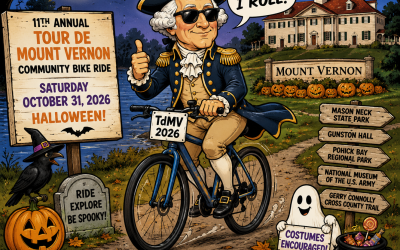 Time for a Spooky 11th Annual Tour de Mount Vernon!