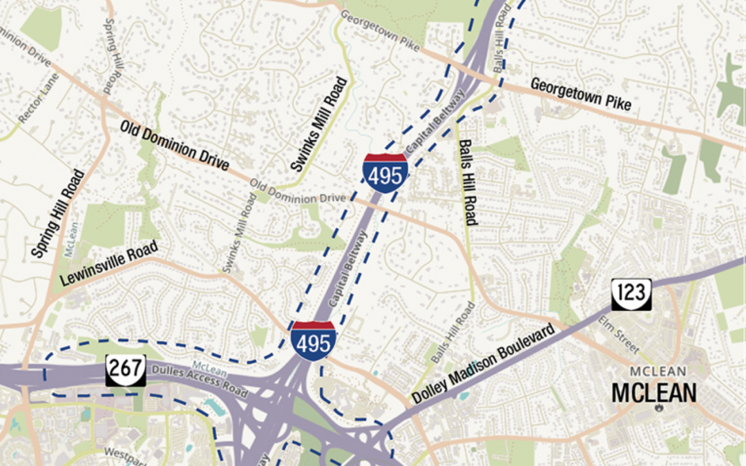 Public Hearing Set for 495 Express Lanes Northern Extension Study (NEXT)