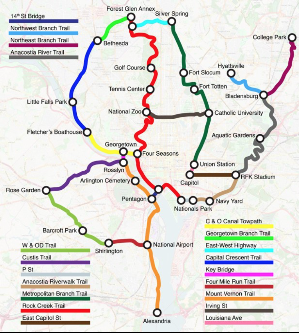 Spider Riders Map Spider Maps! | Fairfax Alliance for Better Bicycling