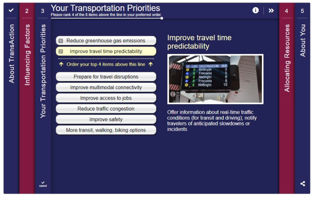 TransAction Survey Results Support More Biking Options