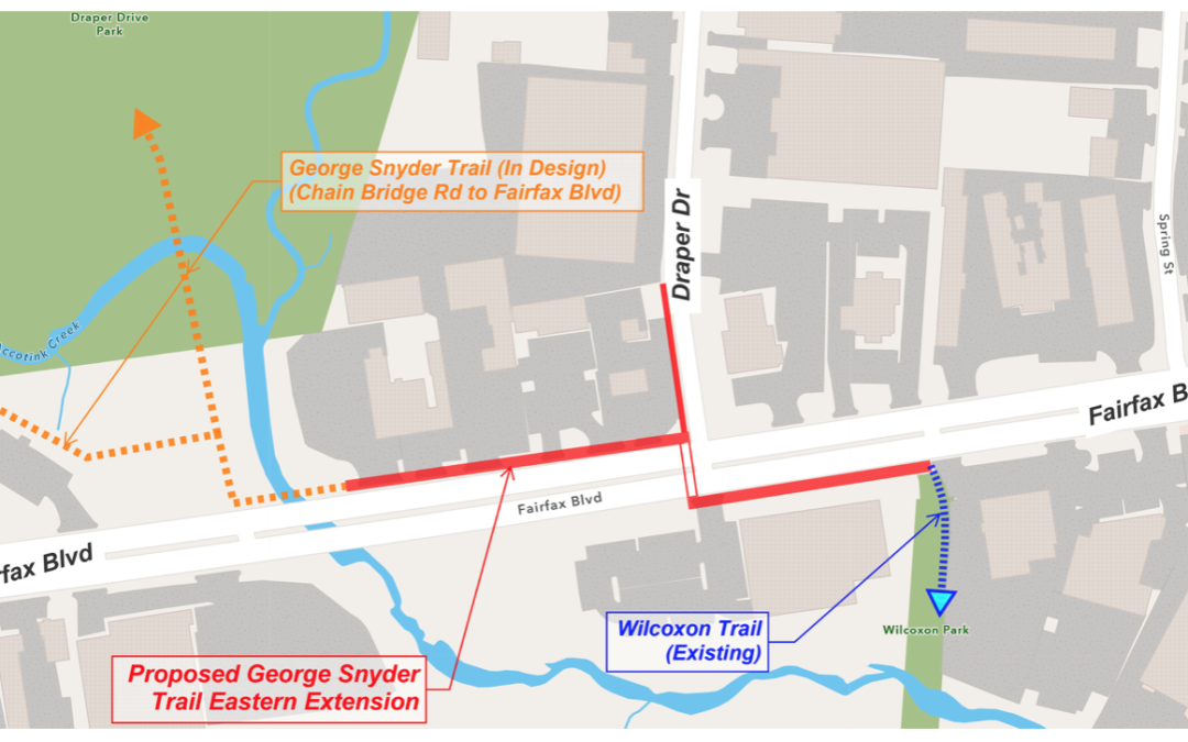 Speak Up! for Proposed Fairfax City Trail Connection