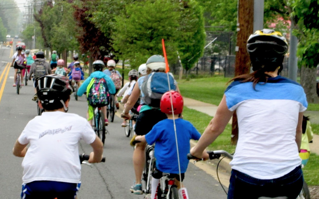 All Aboard the Bike Train!
