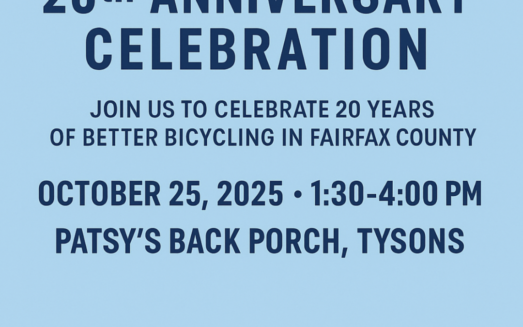 Celebrate 20 Years of Bicycling Progress with FABB!
