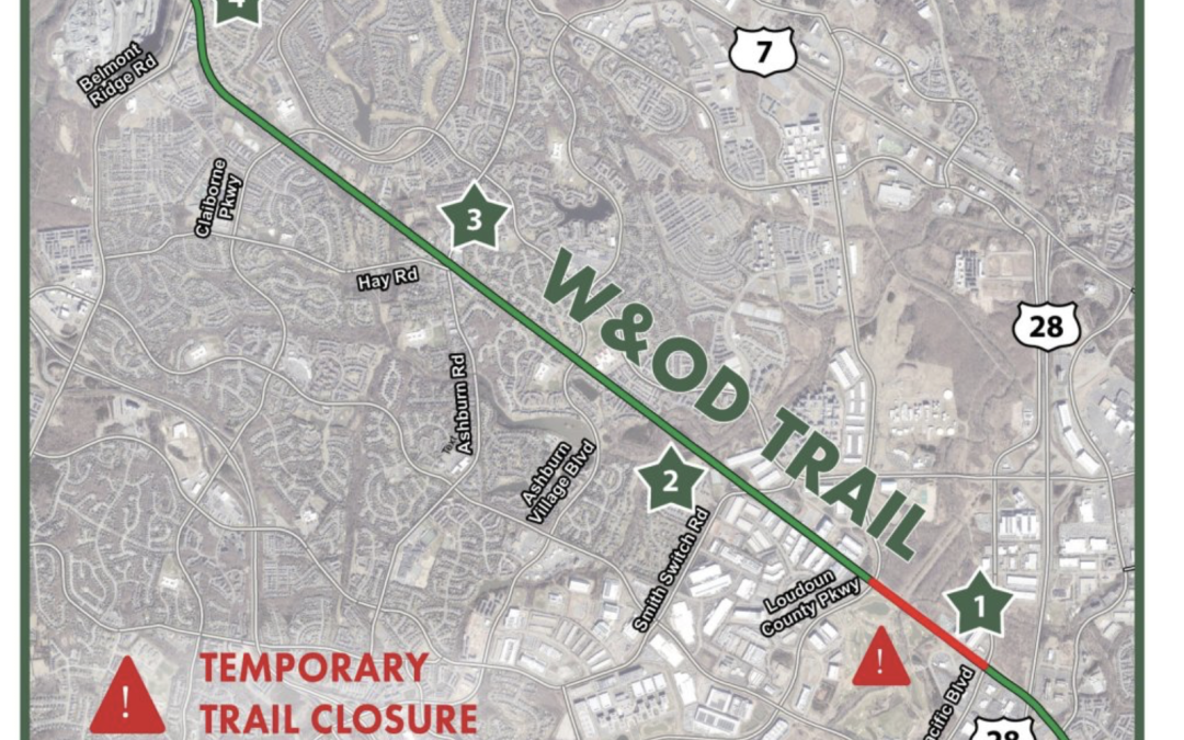 W&OD Trail Alert: Temporary Closure for Broad Run Bridge Repairs
