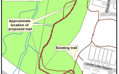 Random Hills Park Access to I-66 Trail Closed for Construction