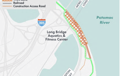 Mount Vernon Trail Detour Opens July 1 for Long Bridge Project